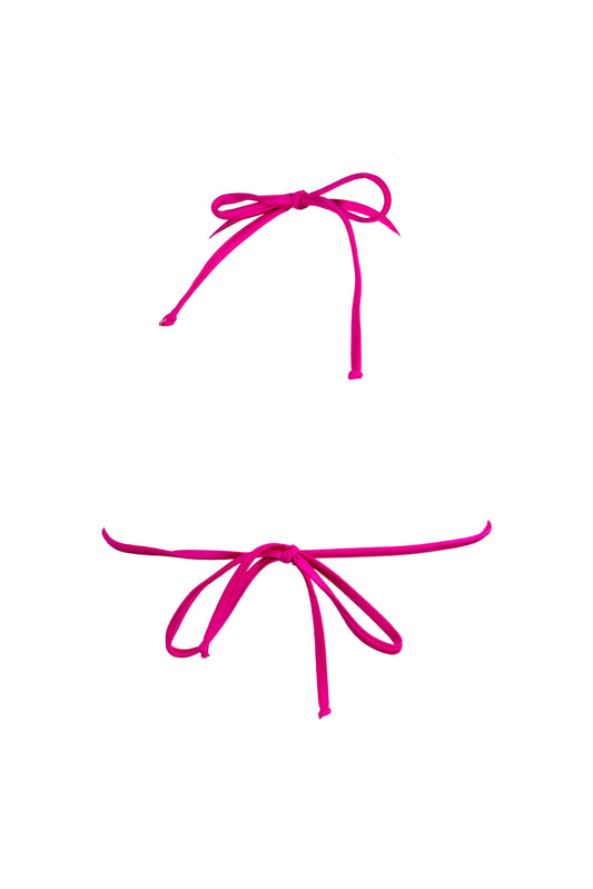 Triangolino Lacci Fucsia